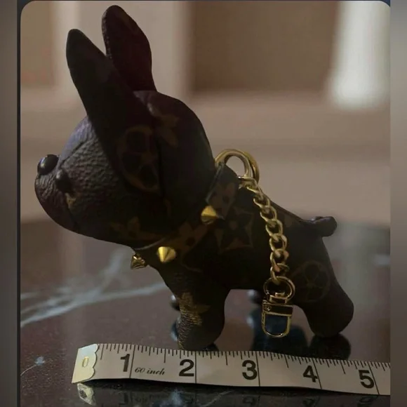 Bulldog Monogram Keychain/Purse Charms - Picture 6 of 7